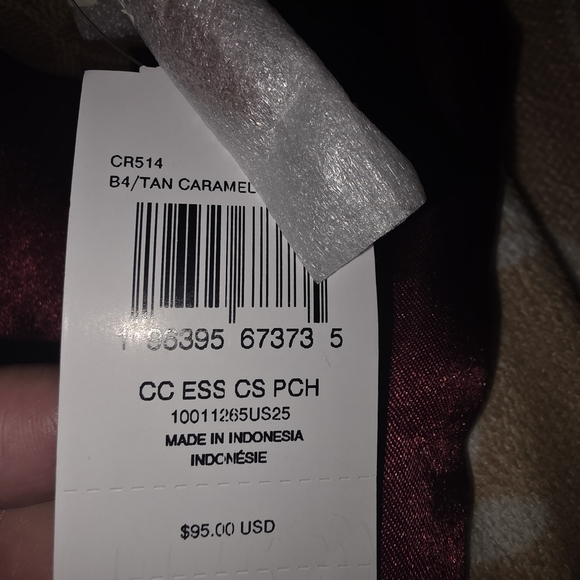 Coach Brown Signature Wristlet - Picture 3 of 6